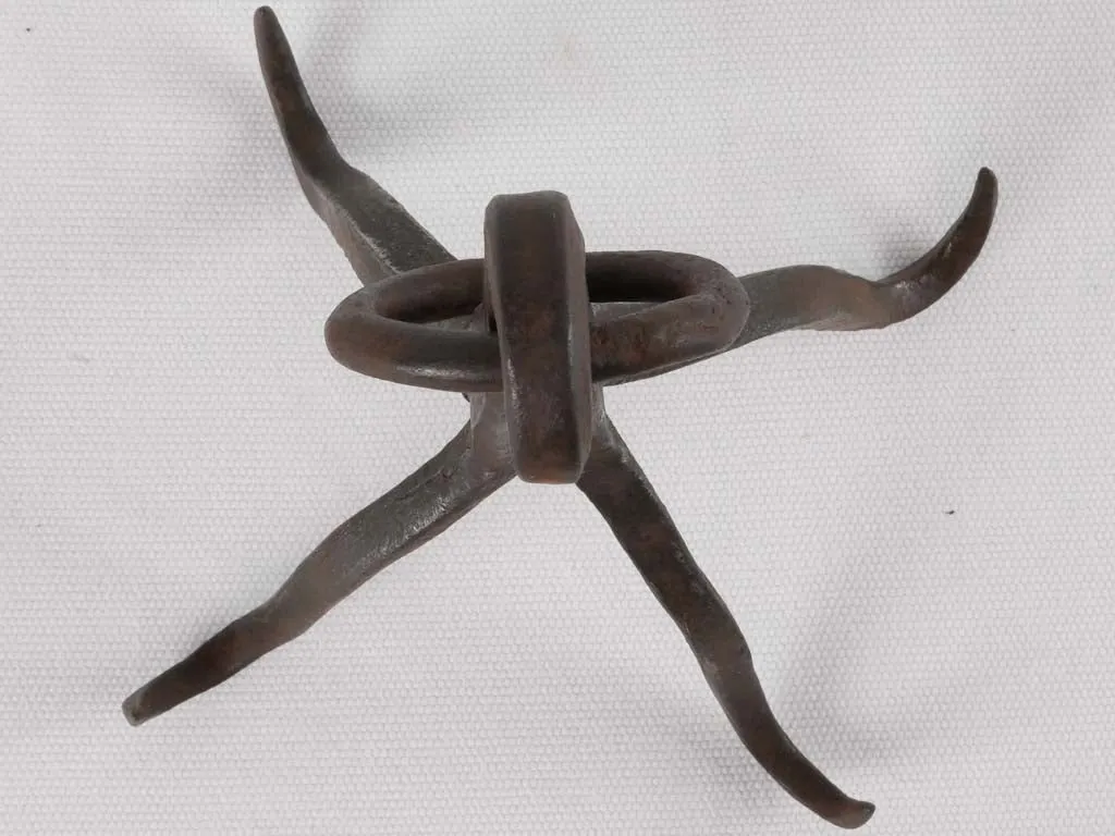 18th century charcuterie hooks - wrought iron 6"