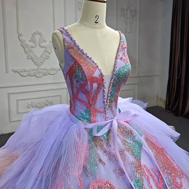 2 in 1 Detachable Quinceañera Evening Dress