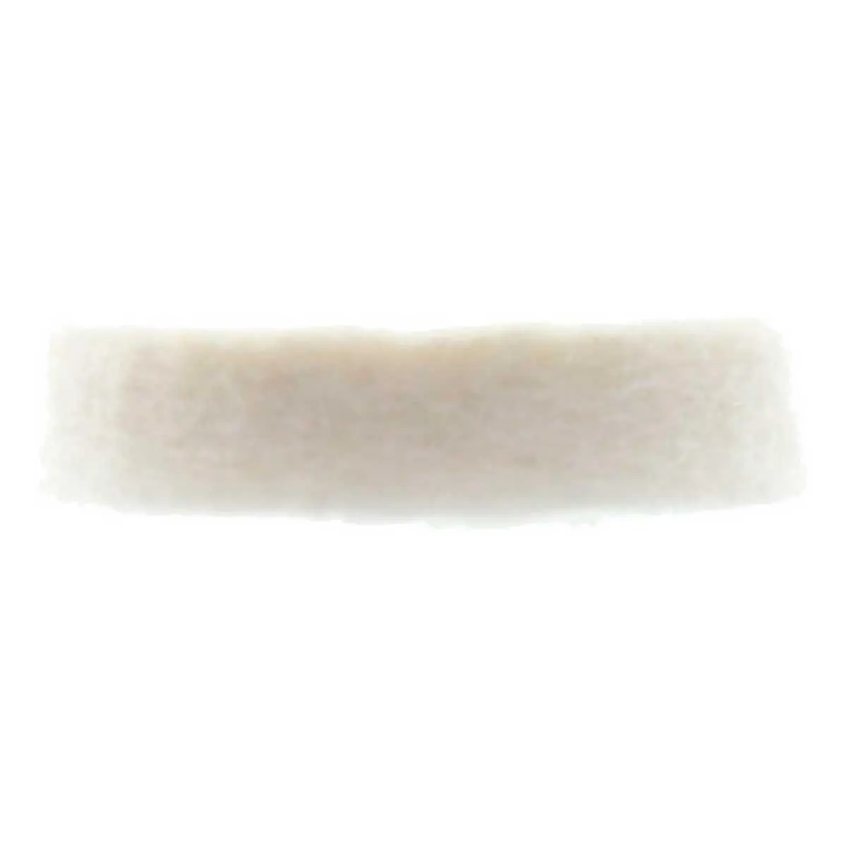 25.4mm - 1 x 1/8 inch Hard Felt Wheel - 1/16 inch hole