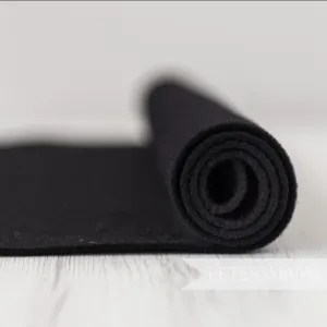 2mm Thermoformable Wool Felt Fabric - 1/2m