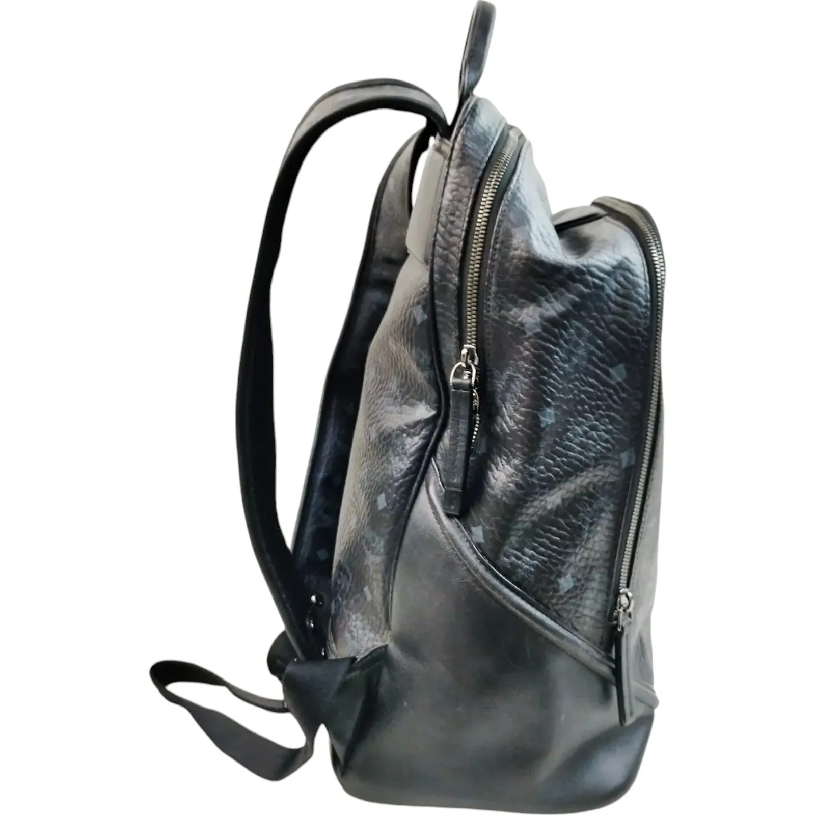 566345AR (X5) MCM Backpack Bag Black PVC