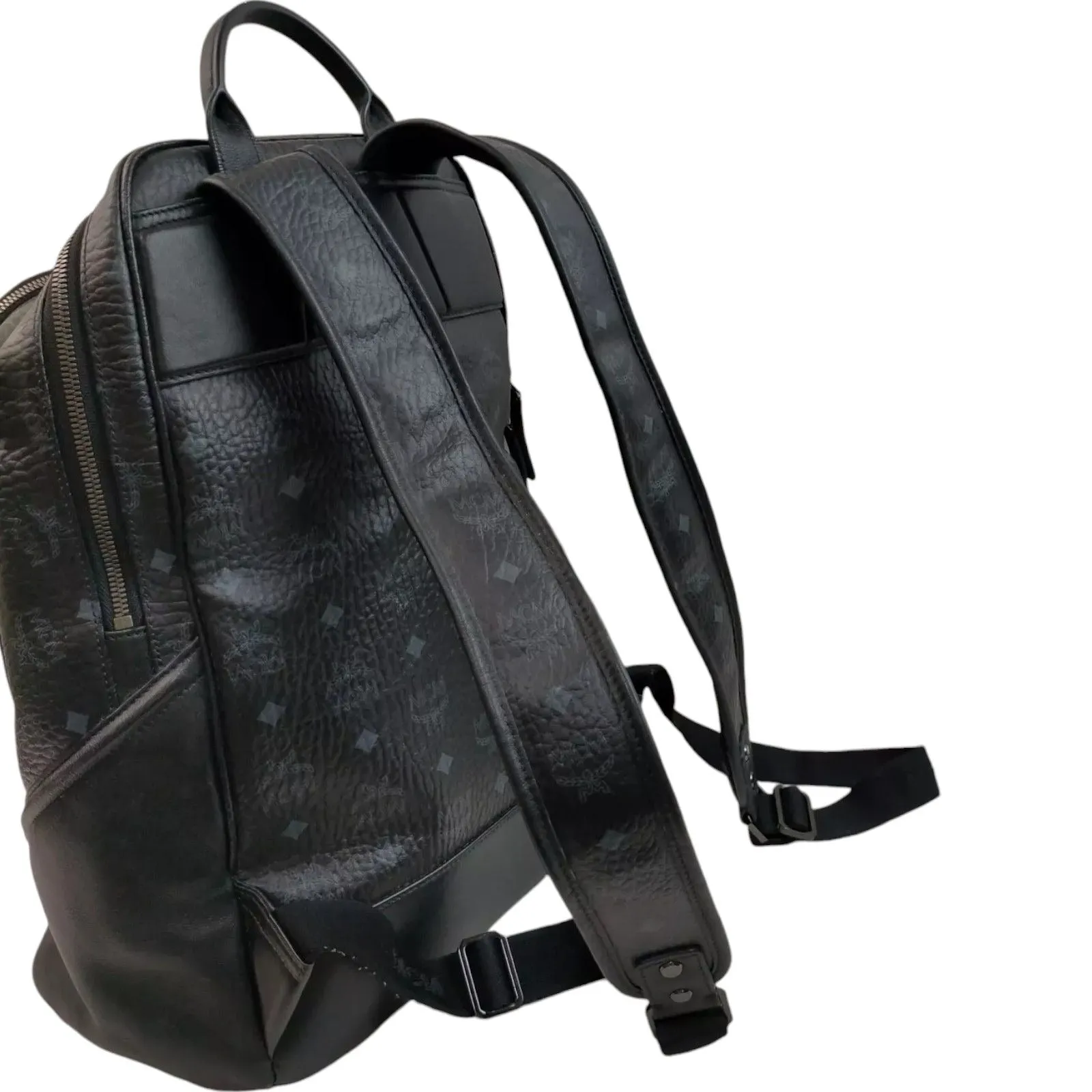 566345AR (X5) MCM Backpack Bag Black PVC