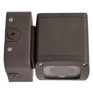 6 in. LED Outdoor Wall Sconces 1390 Lumens 5000K Bronze Finish