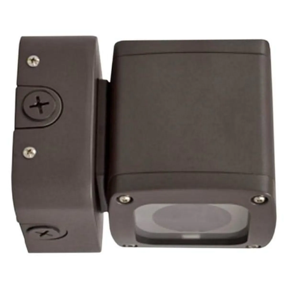 6 in. LED Outdoor Wall Sconces 1390 Lumens 5000K Bronze Finish