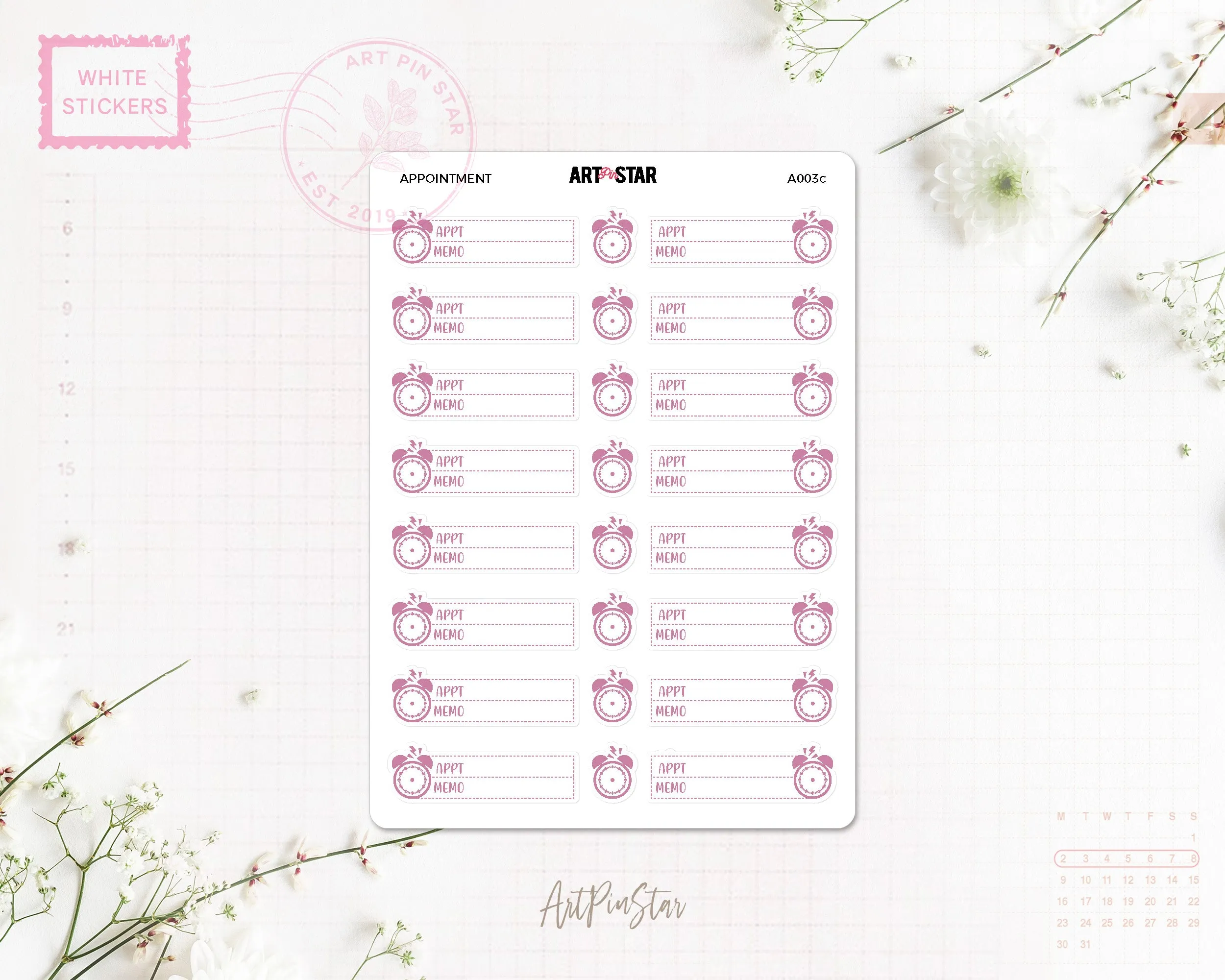 A003c | Appointment, Pink