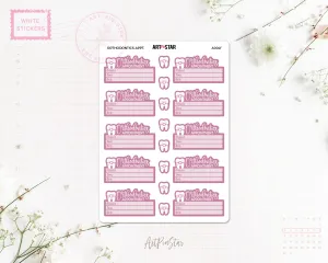 A004f | Orthodontics Appointment, Pink