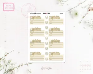 A004g | Orthodontics Appointment, Gold