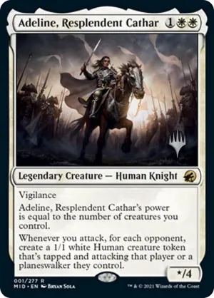 Adeline, Resplendent Cathar - Promo Pack: Innistrad: Midnight Hunt (PPMID) - FOIL -