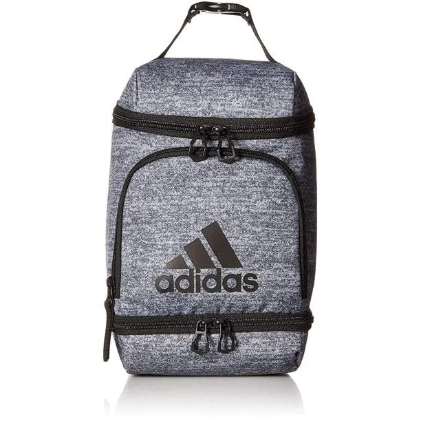 adidas Excel Lunch Bag, Onix Jersey/Black, One Size