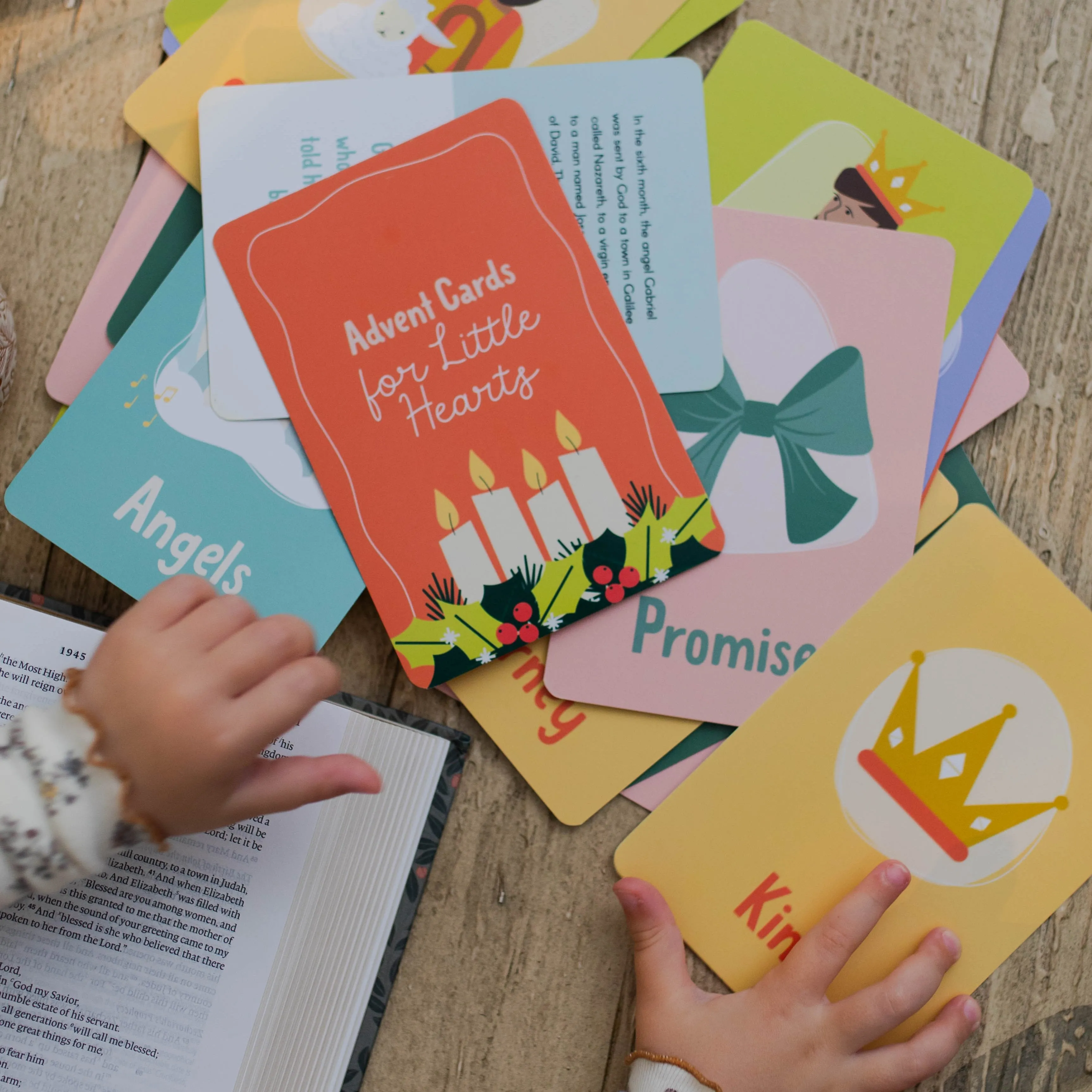 Advent Cards for Little Hearts