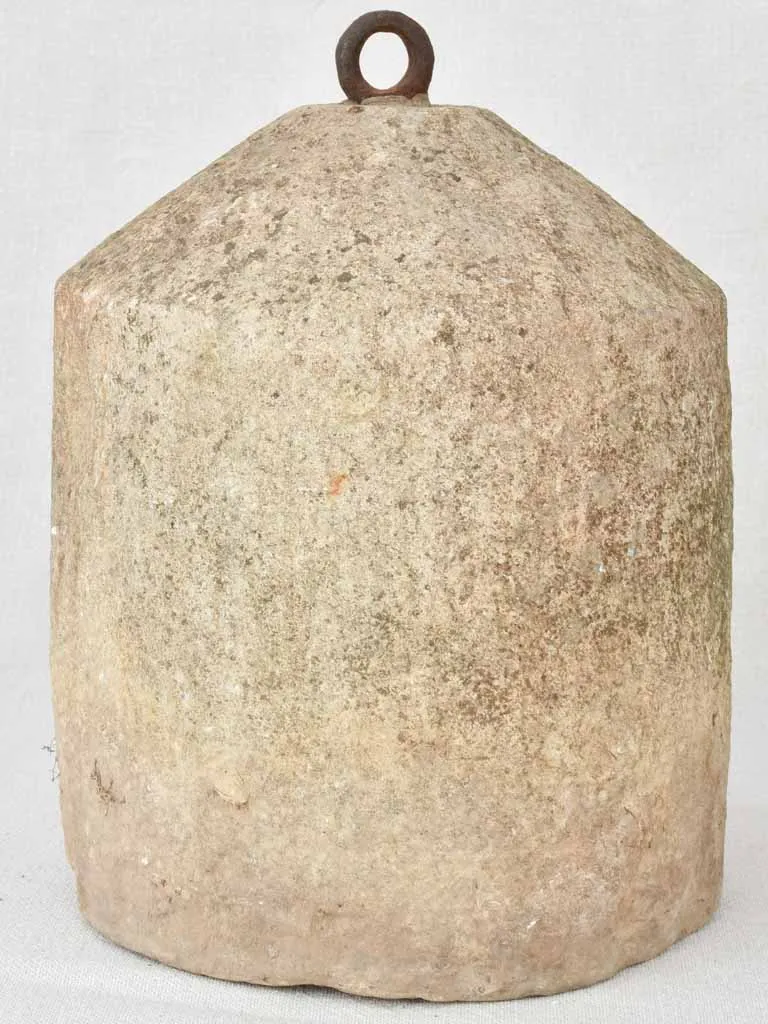 Antique French stone counterweight 11½"