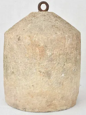 Antique French stone counterweight 11½"
