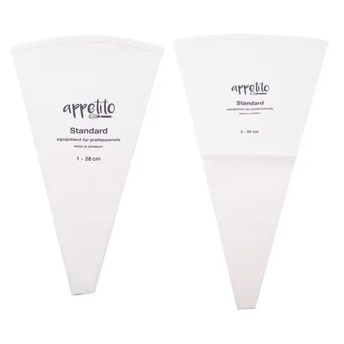 Appetito Cotton & PVC Standard Piping Bag (White)