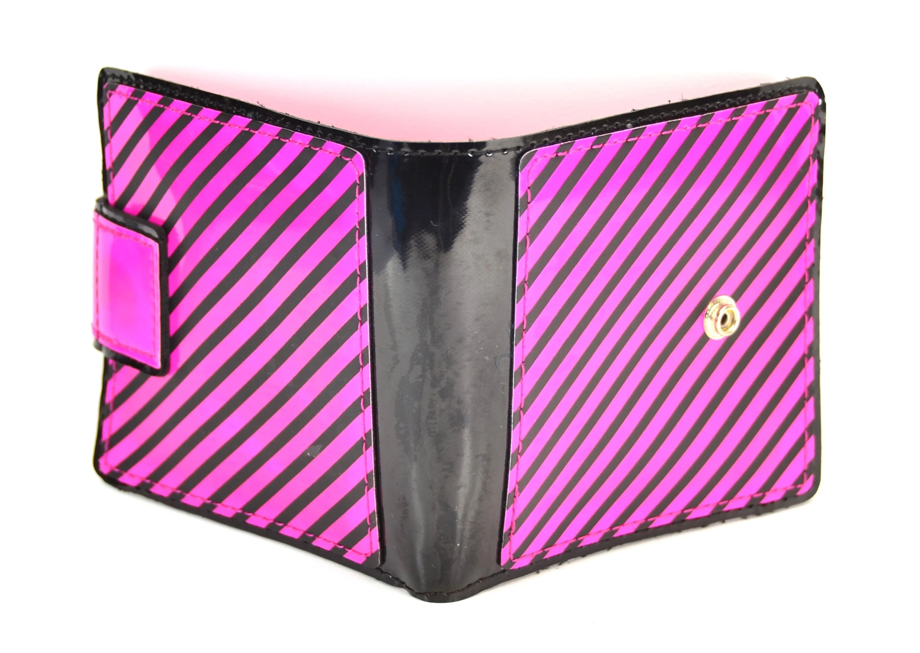 AssortedWallet With Skull &Amp; Stripes Print