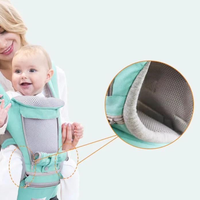 Baby Carrier Backpack with Kangaroo Hipseat