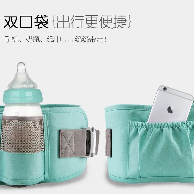 Baby Carrier Backpack with Kangaroo Hipseat