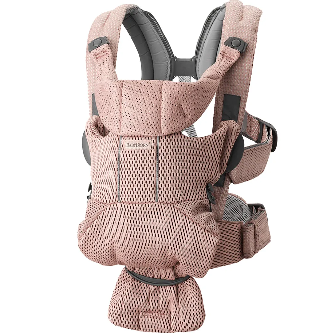 Baby Carrier Free - Dusty Pink (Carrier   Cover)