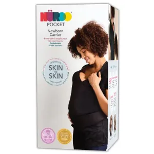 Baby Carrier Shirt NuRoo® Pocket 2X-Large Black Short Sleeve Female - Brownmed  Mfr# 8008