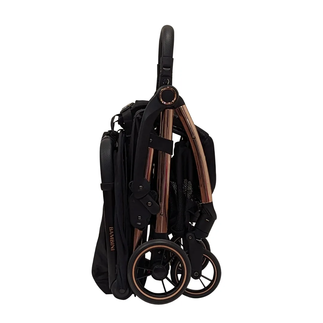 Bambini Prams Paris Travel Stroller  Maxi Cosi Capsule with base Package ( $50 Bonus Gift Card)