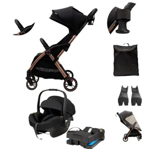 Bambini Prams Paris Travel Stroller  Maxi Cosi Capsule with base Package ( $50 Bonus Gift Card)