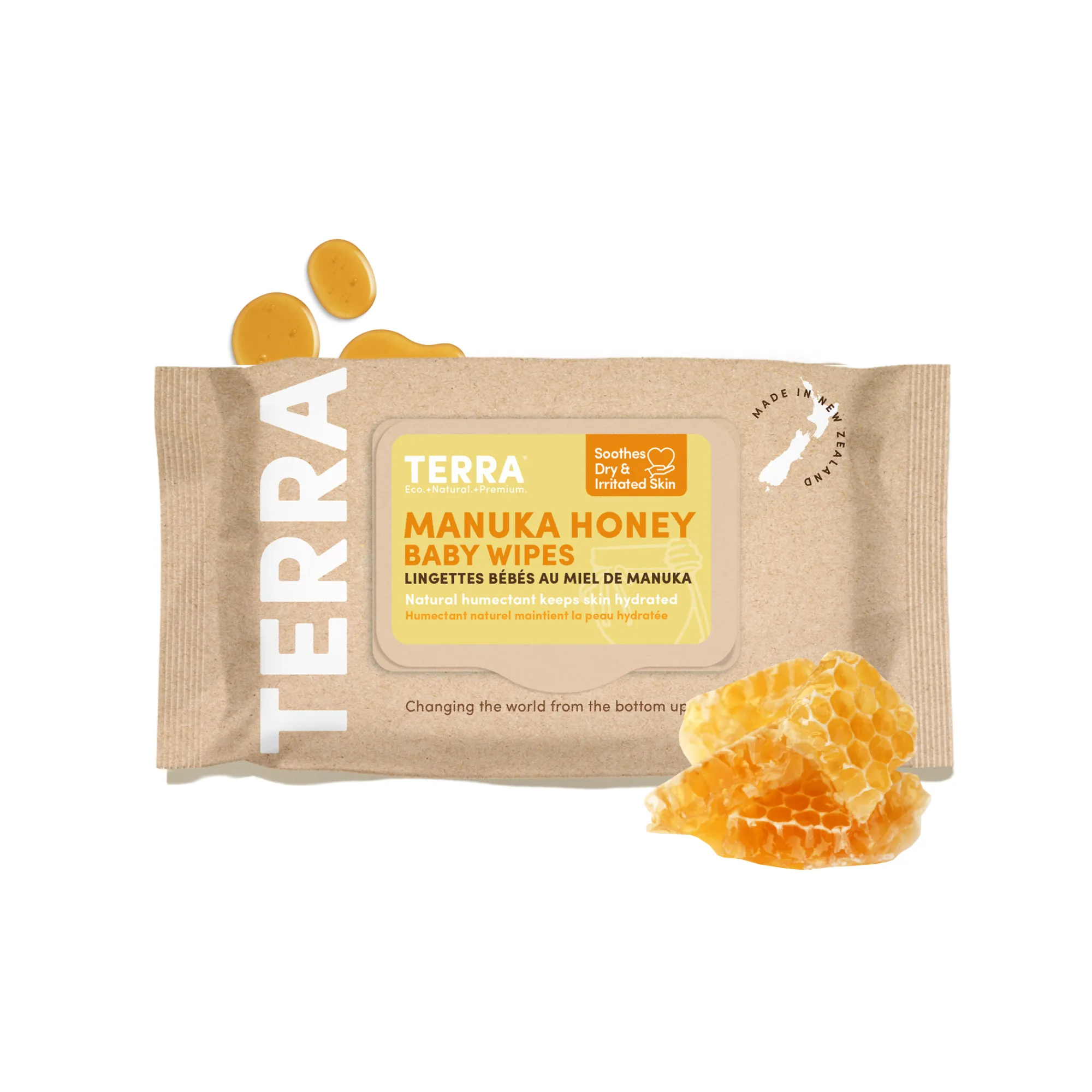 Bamboo Baby Wipes-Manuka Honey
