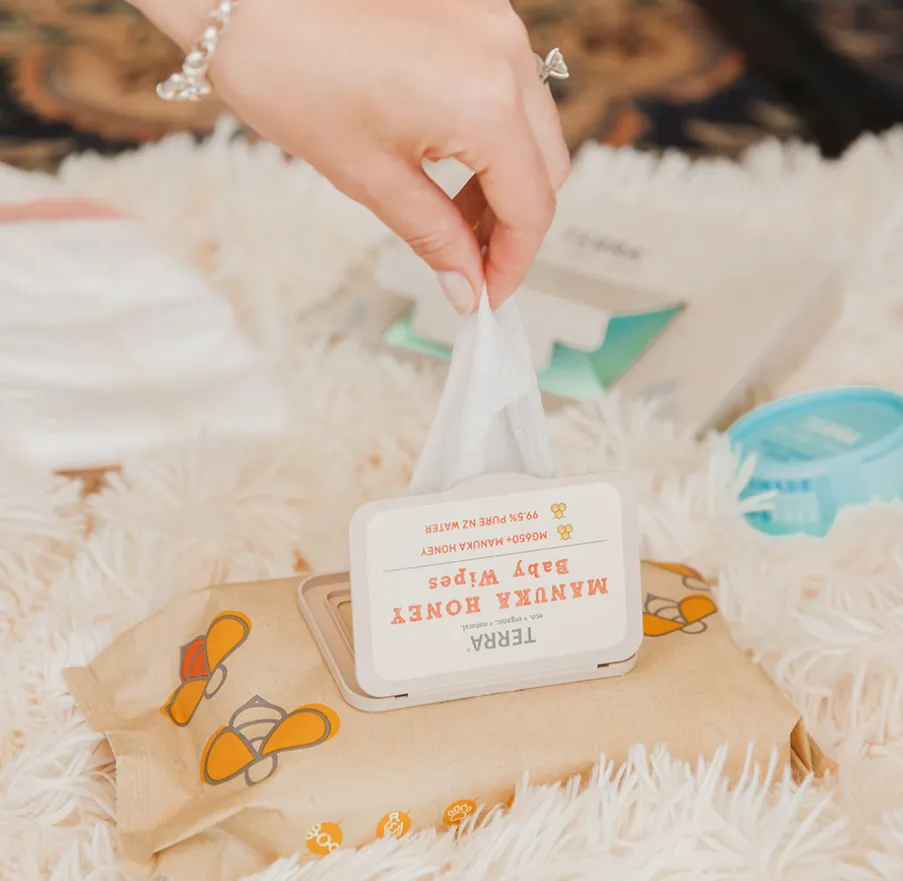 Bamboo Baby Wipes-Manuka Honey