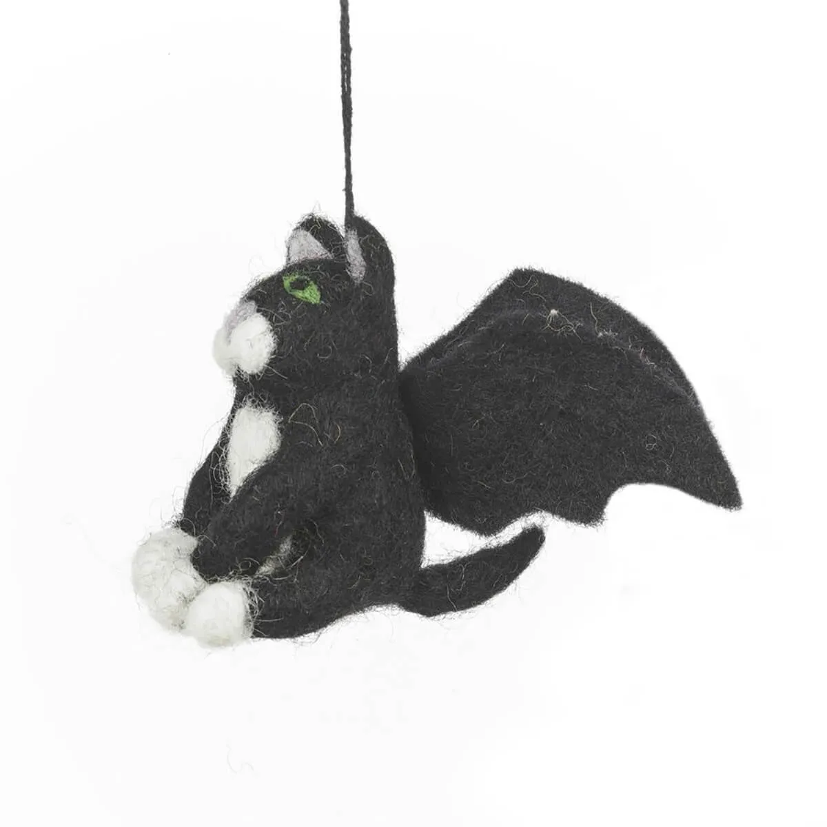 Batty Catty Hanging Halloween Decoration by Felt So Good