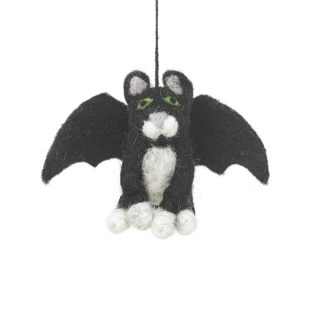 Batty Catty Hanging Halloween Decoration by Felt So Good
