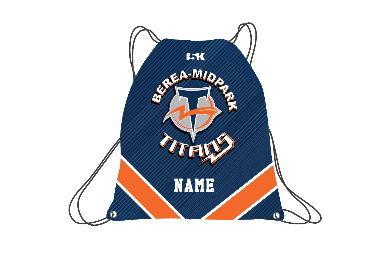 Berea Midpark Wrestling Drawstring Bag