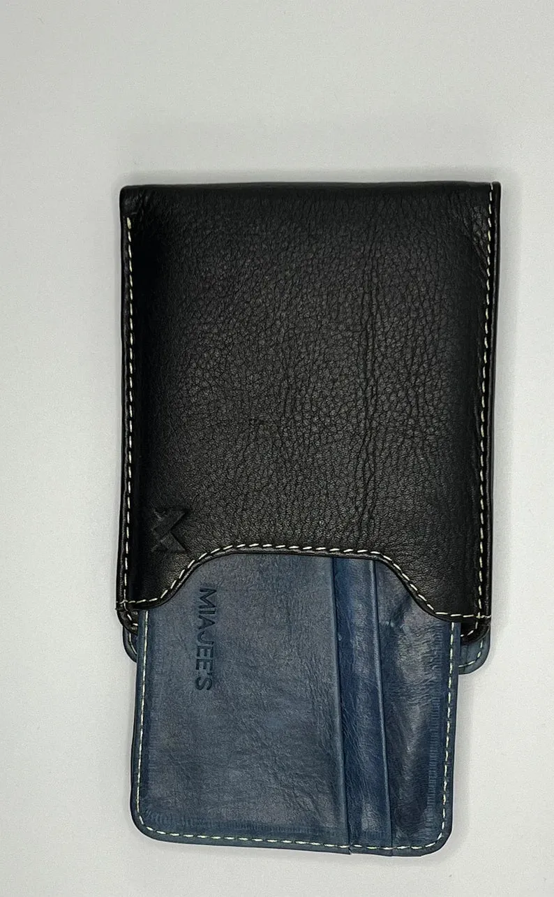 Bifold Leather Cash Wallet Mens and Women