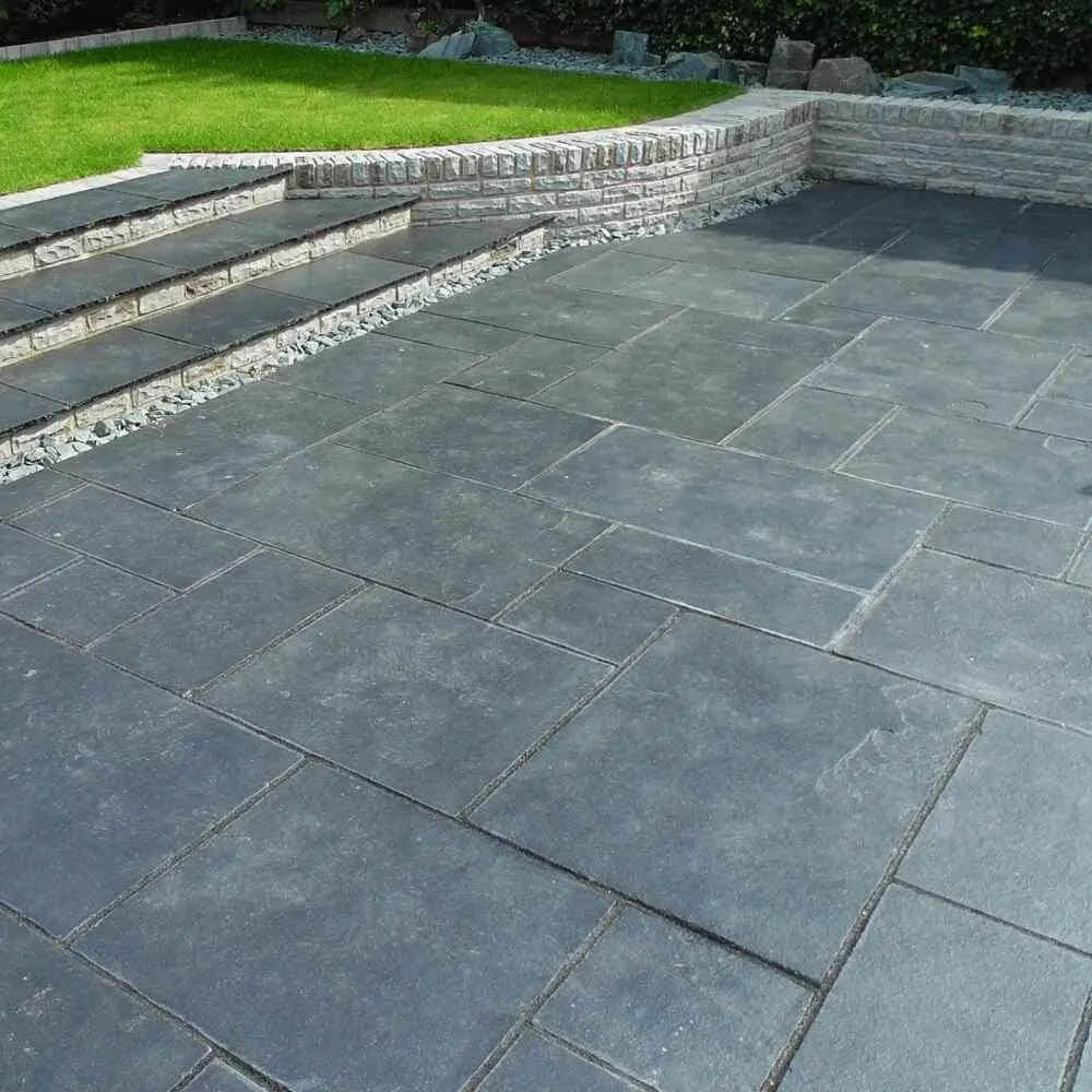 Black Limestone Natural Stone Paving