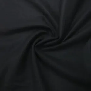Black Plain Acrylic Felt Fabric
