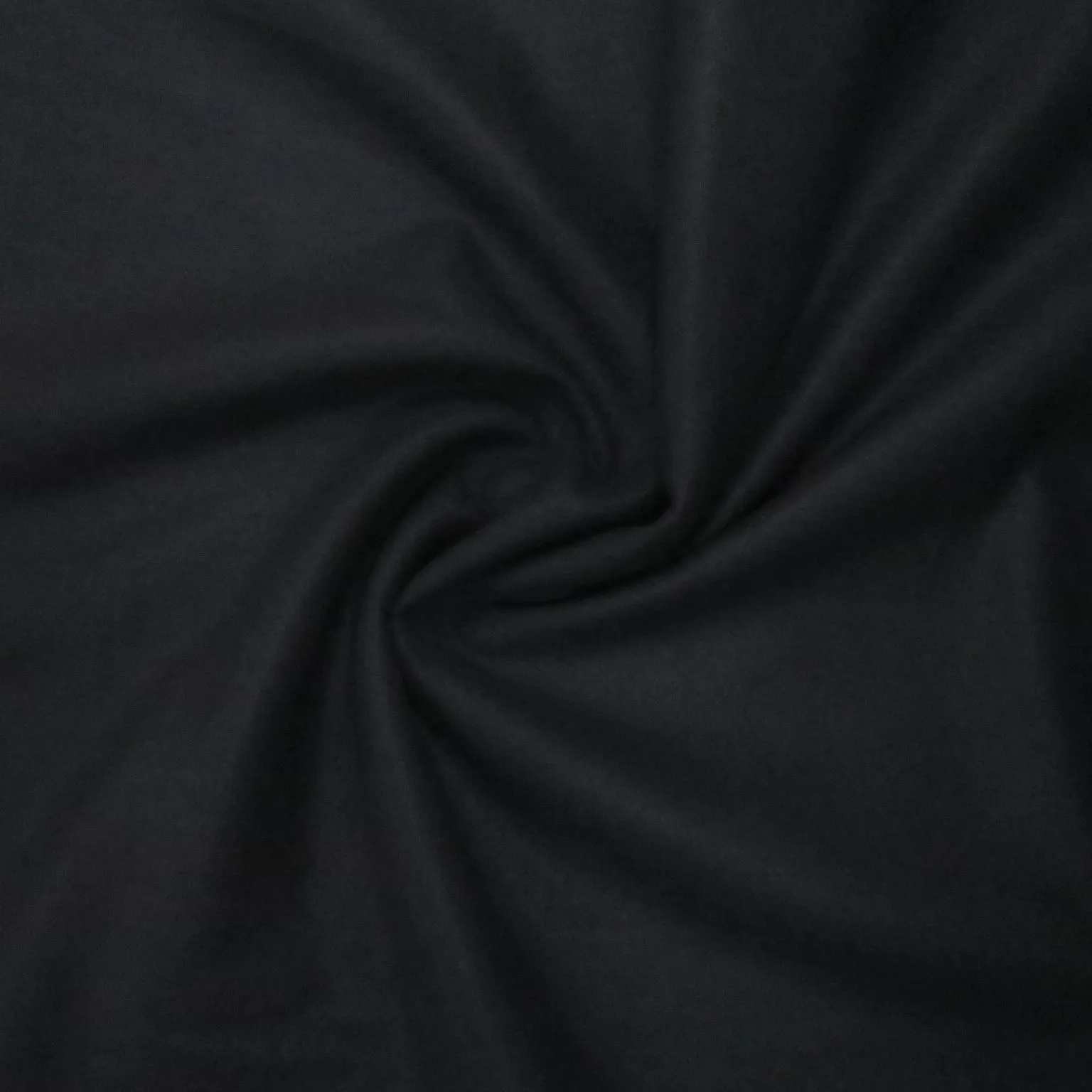 Black Plain Acrylic Felt Fabric