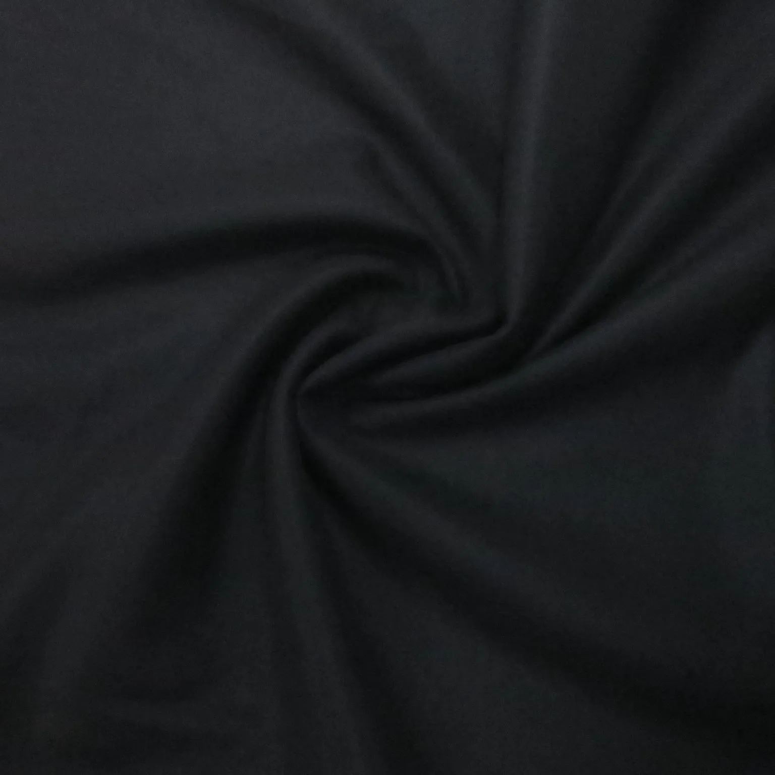Black Plain Acrylic Felt Fabric