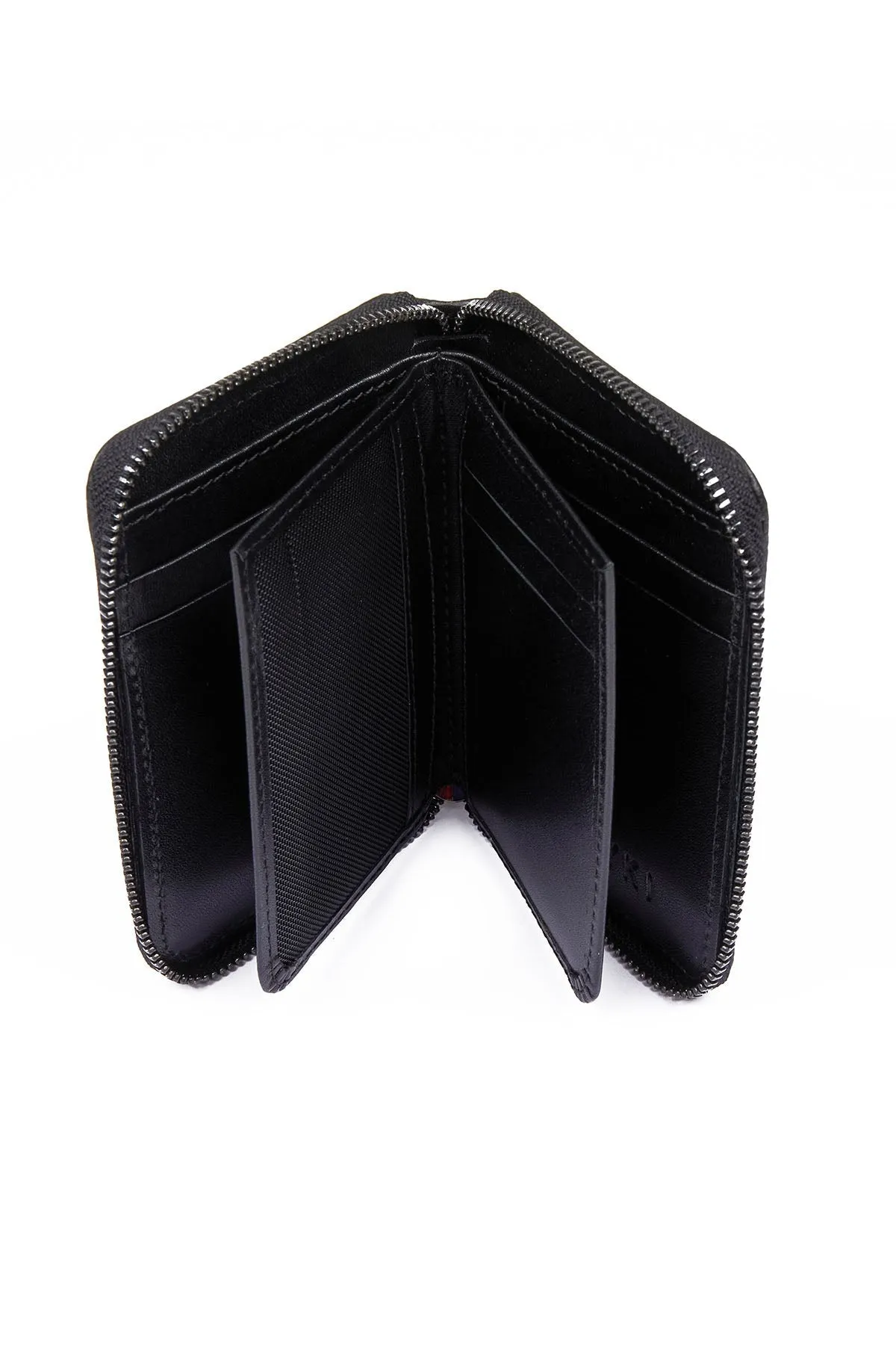 Black Rectangle Leather Wallet