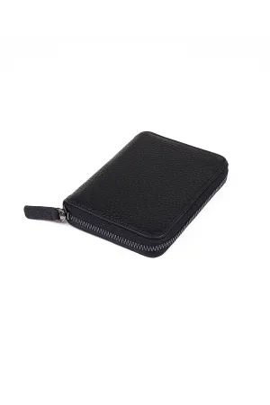 Black Rectangle Leather Wallet