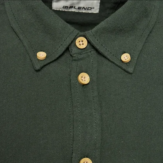 Blend camicia da uomo manica lunga 20716337 196110 verde