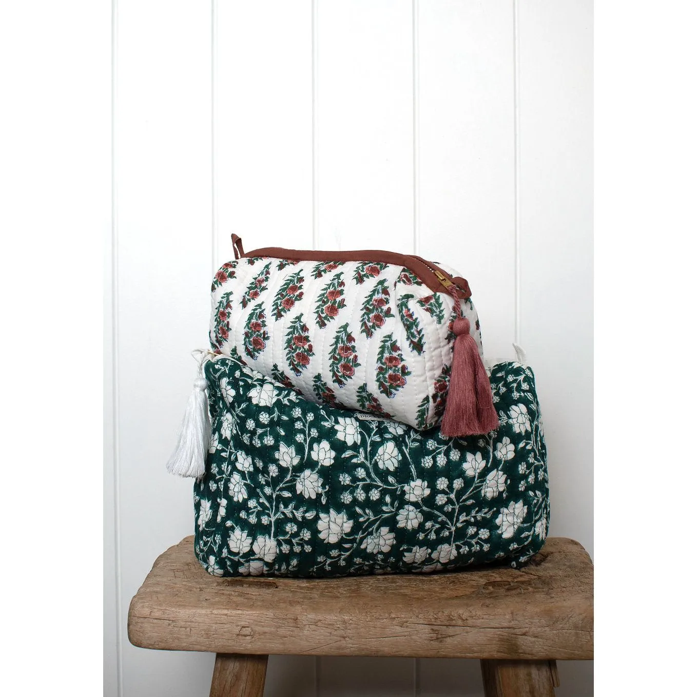 Block Print Make up Bag