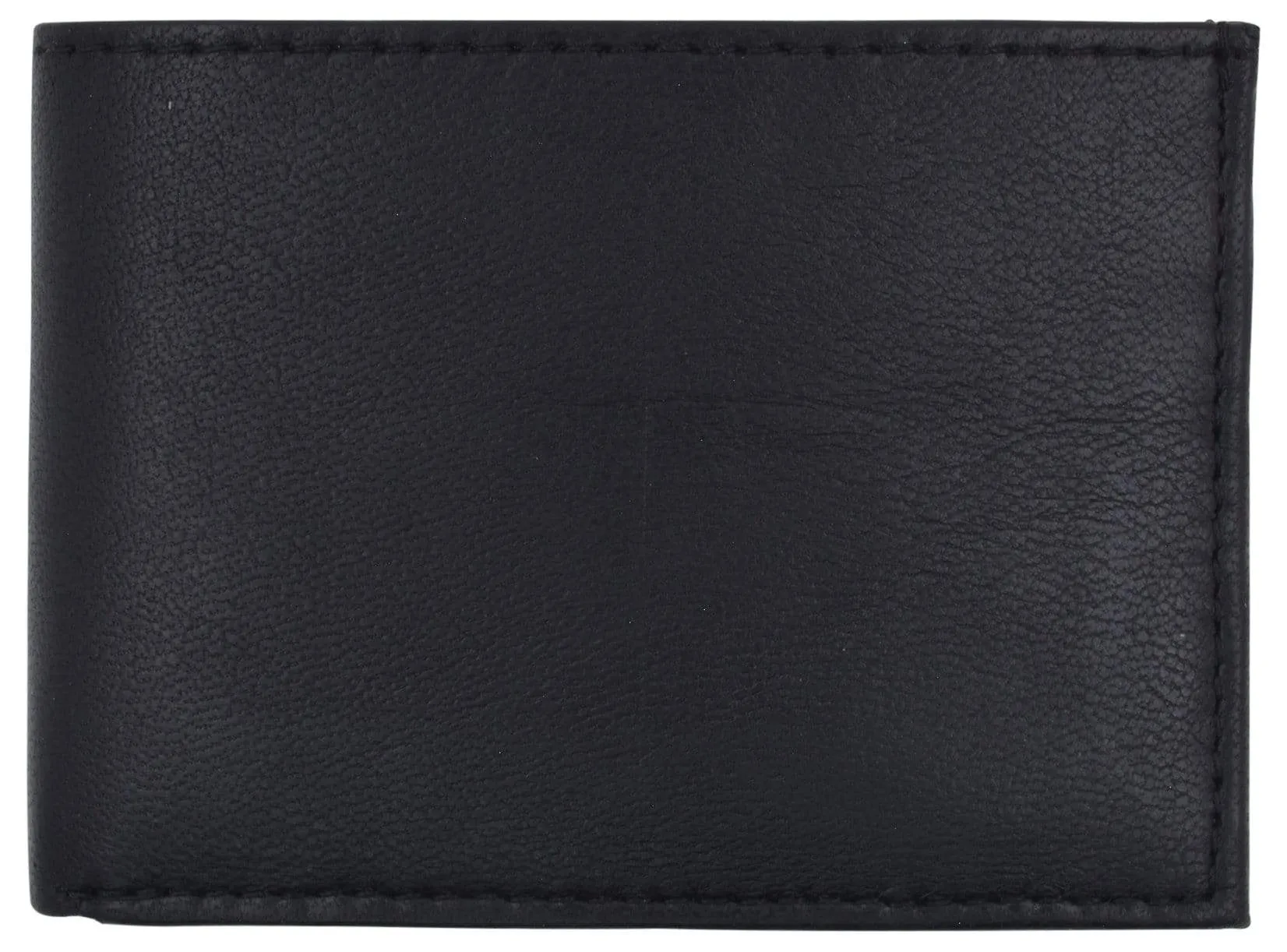 Boys Slim Compact Card and Coin Pocket Bifold Leather Wallet
