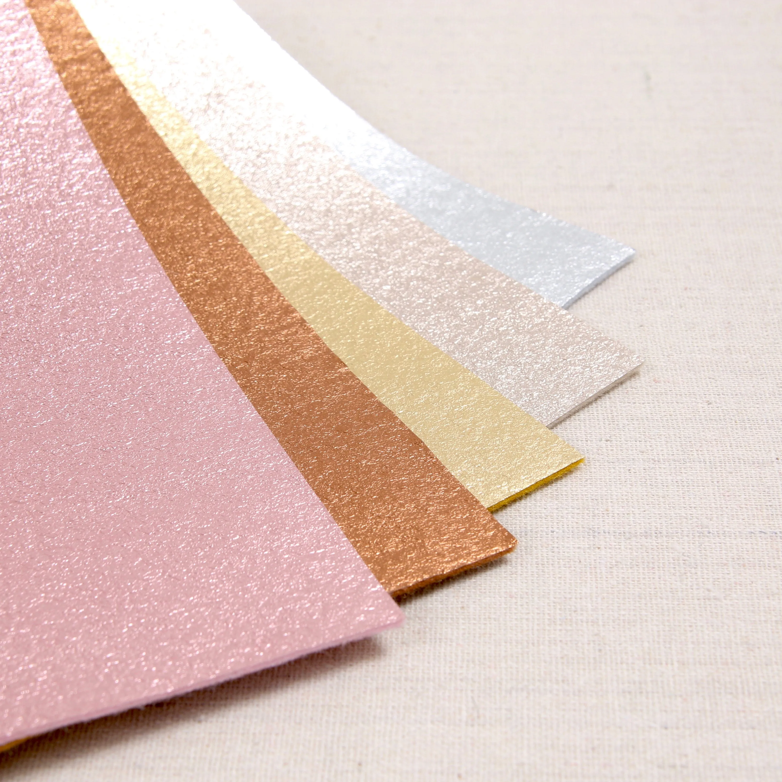 Bronze Metallic Felt