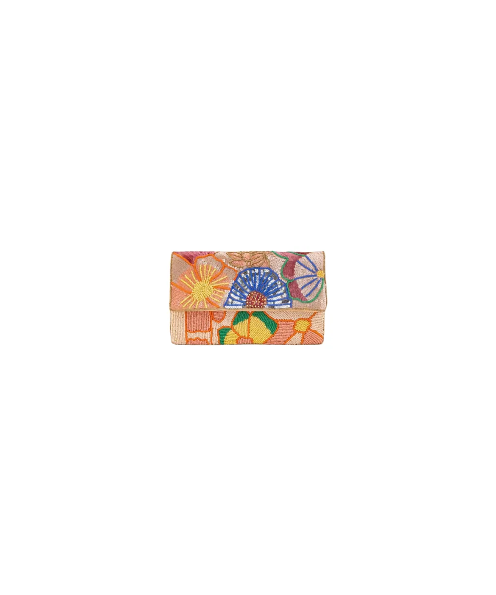 BULAGGI CLUTCH FLOWER BAG