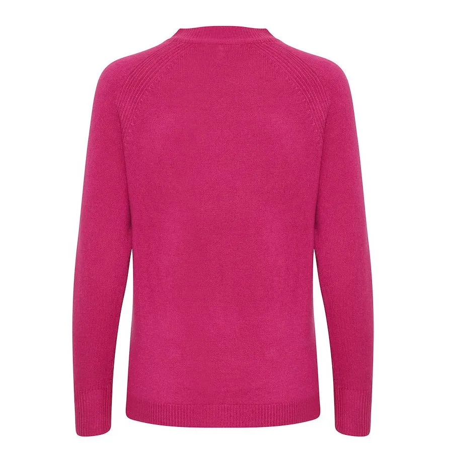 b.young Maglia da donna Bymalea Slit Jumper 3 20811905 182336 fragola