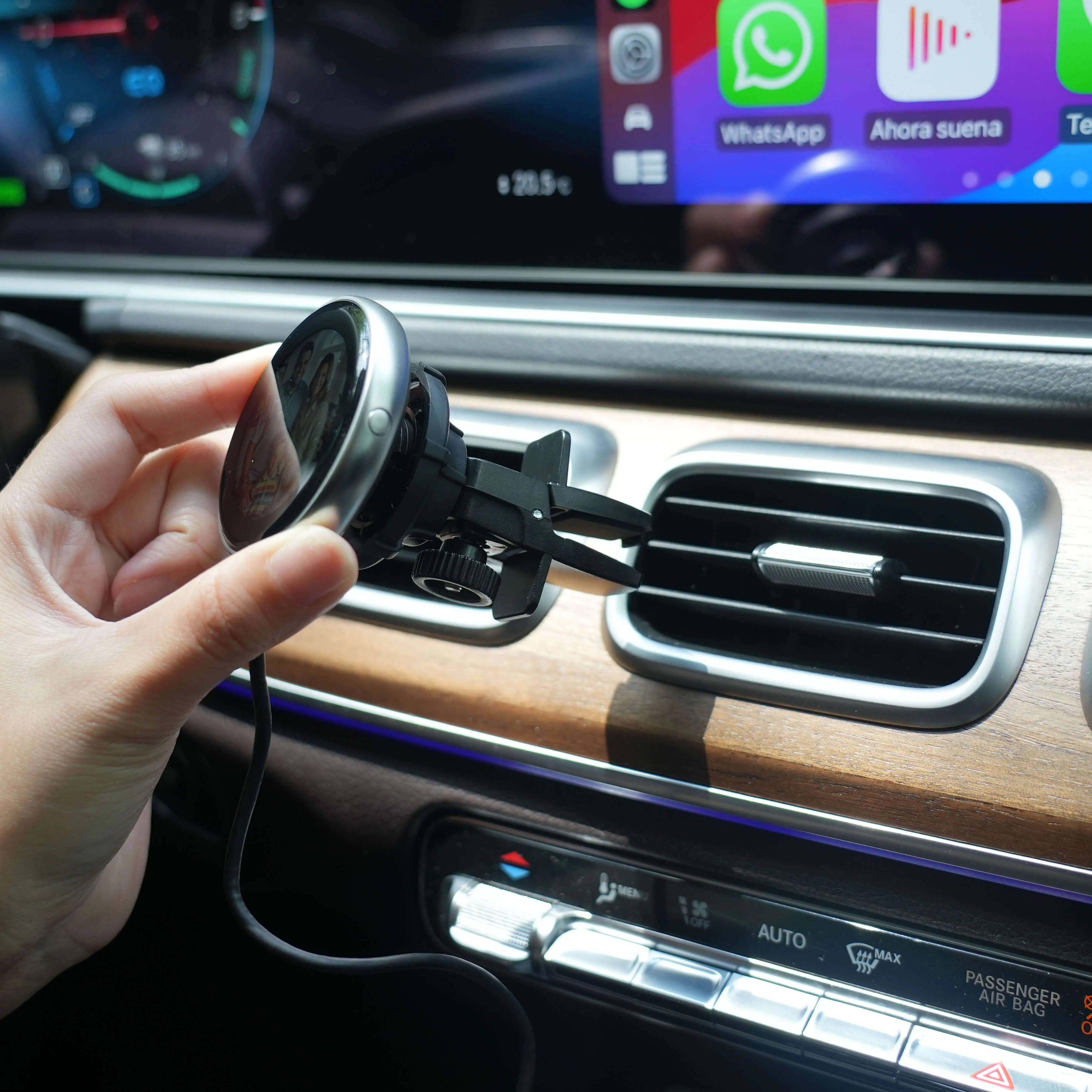 CarPlayClip Wireless CarPlay Adapter
