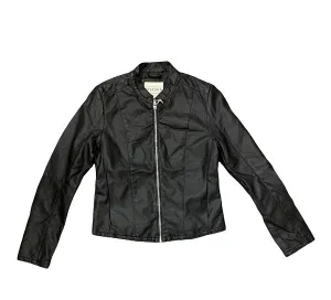 Censured giacca da donna in ecopelle Iole JWIOLRT PFX 90 nero