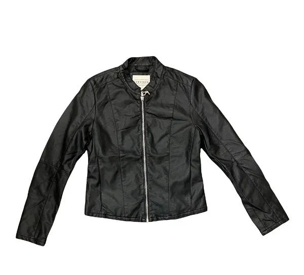 Censured giacca da donna in ecopelle Iole JWIOLRT PFX 90 nero