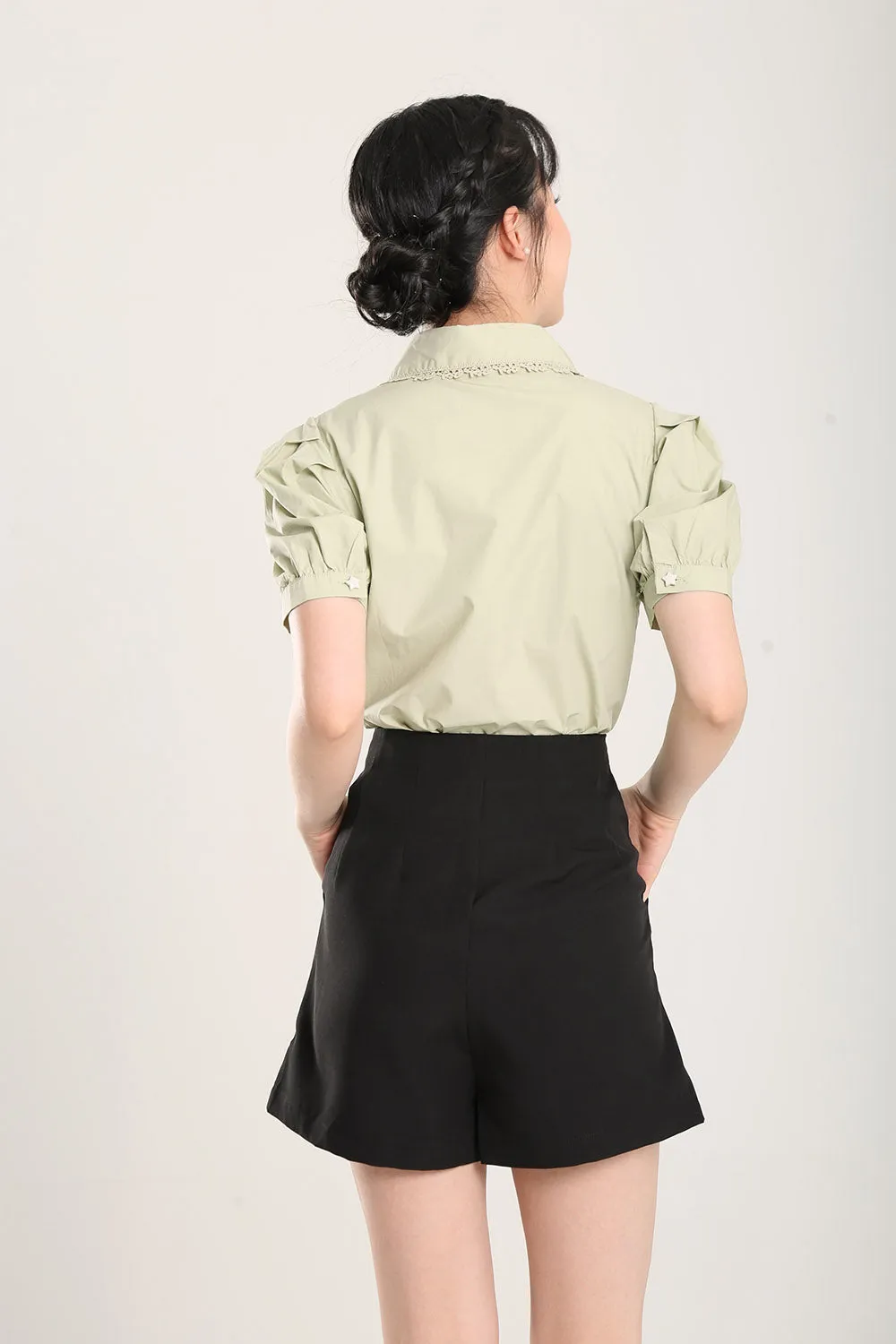 Christal Top in Sage