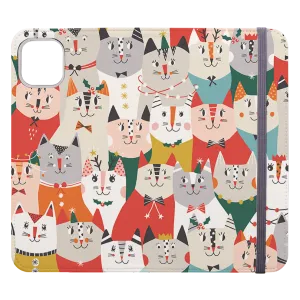 Christmas Cats Wallet Case By Ali Brookes