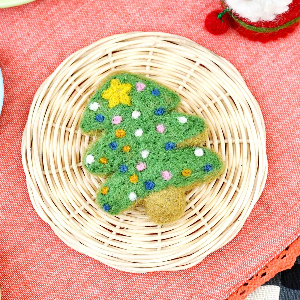 Christmas Tree Cookie Felt Play Food