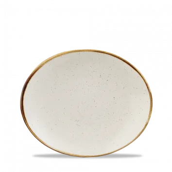 CHURCHILL SUPER VITRIFIED OVAL COUPE PLATE 16 CM