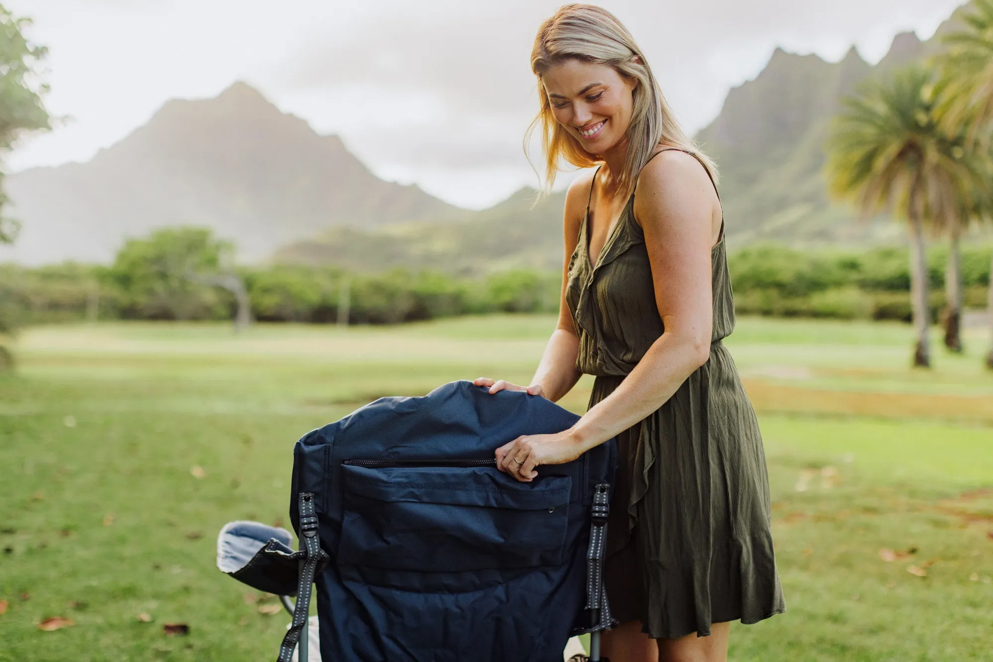 Cleveland Guardians - Reclining Camp Chair